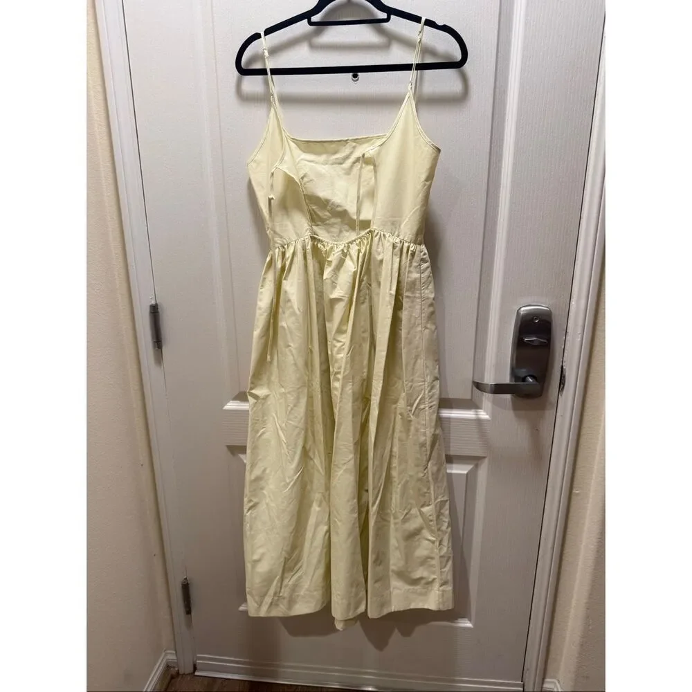 Ciao Lucia Neroni Midi Dress in Cream Vintage Inspired size S Preloved - Picture 3 of 5